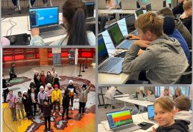 5.a klase programmas “Latvijas skolas soma” ietvaros devās uz digitālās animācijas darbnīcu.