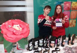 Mācību uzņēmums “ANNA’S BEAUTY STUDIO” pasākumā “Junior Achievement Latvija Ventspils ” Cits Bazars