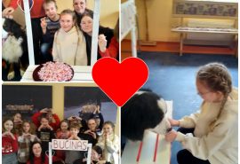 Brīnišķīgs Valentīndienas pārsteigums bija 4.a klases skolēniem.