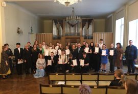 X Latvijas Mūzikas olimpiādes fināls Rīgā.