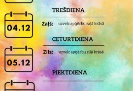“Krāsainajā nedēļā” Talsu pamatskolā