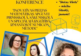 Aicinām uz starptautisku konferenci Talsu pamatskolā “Inovatīvas pieejas matemātikas apguvei pirmsskolā, sākumskolā un speciālajā izglītībā, izmantojot Numicon metodi.”