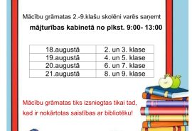 Mācību grāmatu izsniegšana!