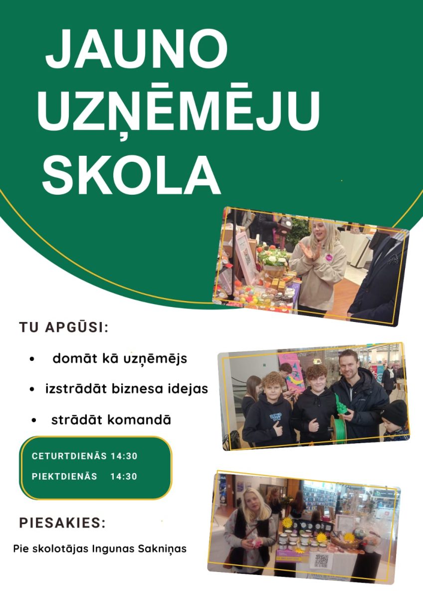 Jauno uzņēmēju skola