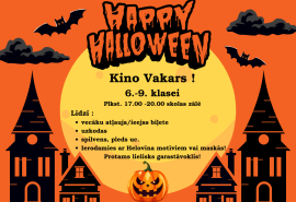 🎃 Helovīna kino vakars skolā! 👻