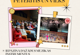 Koncertuzvedums “PĒTERĪTIS UN VILKS”