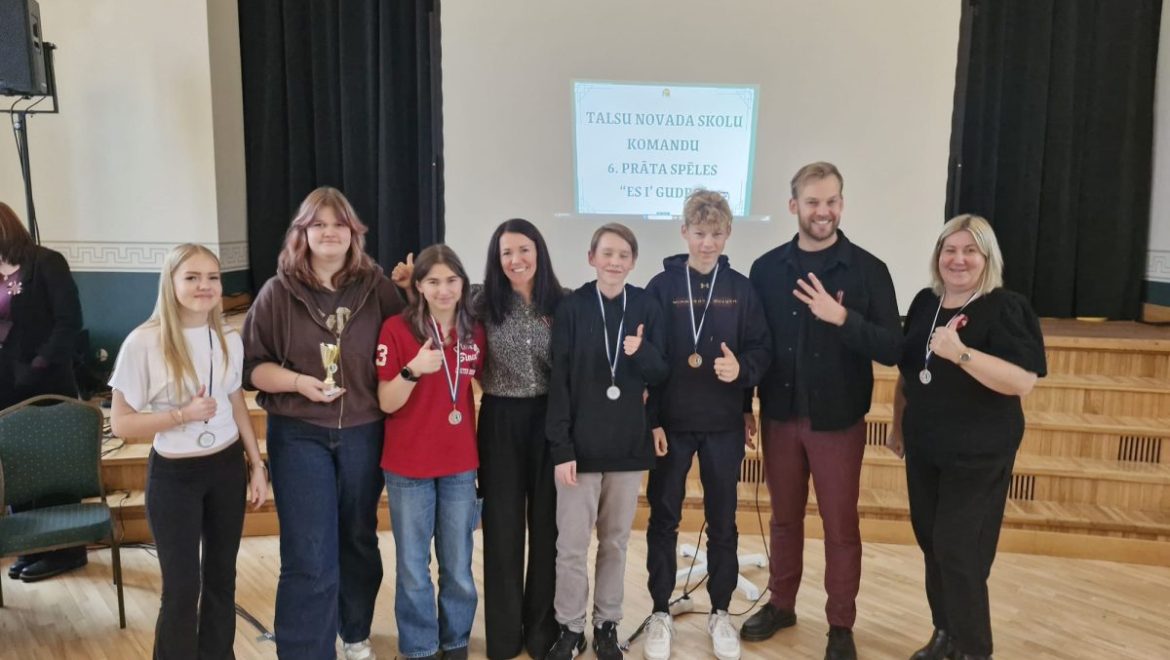 6. prāta spēlēs “ES I’ GUDRS”.