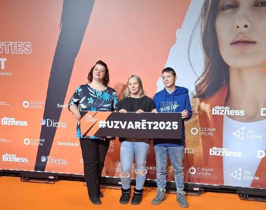 Jauno uzņēmēju skola konferencē “UzdrīkstiesUzvarēt 2025”