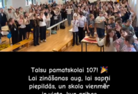 🎉 Talsu pamatskolai – 107 gadi! 🎉